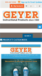 Mobile Screenshot of geyerinstructional.com